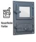 Preview: Innbee® Backofentür 375x275 mm Gusseisen Küchentür mit Glas Luftzufuhrregulierung Ofen In-1622